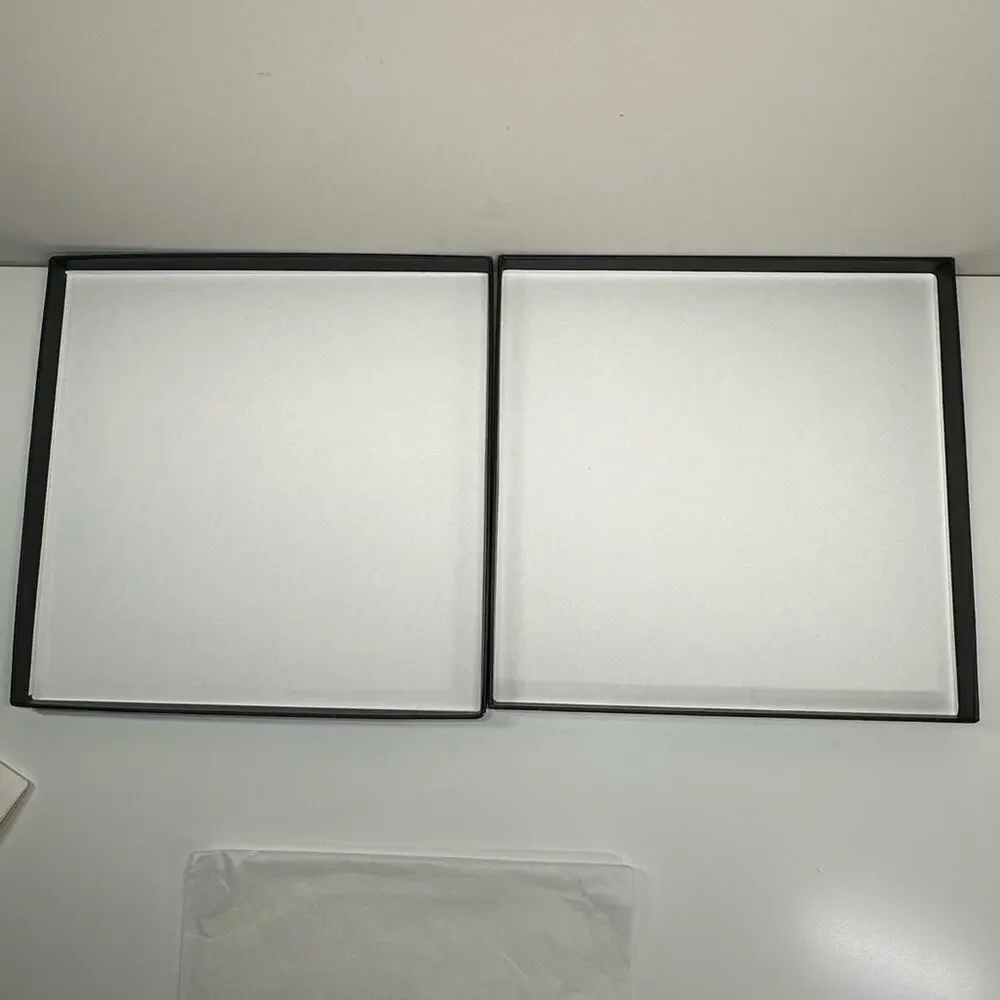 Gucci | Square Flat Gift Box | Black/White | L0.75 x W9.75 x H9.75 inch